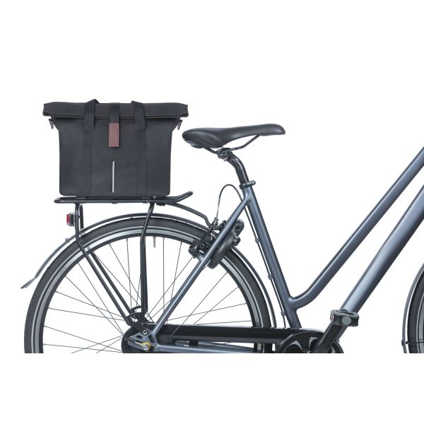 Fahrradtasche Basil City MIK mit KF-Haken 8-11 Liter 39,5 x 39 x 15