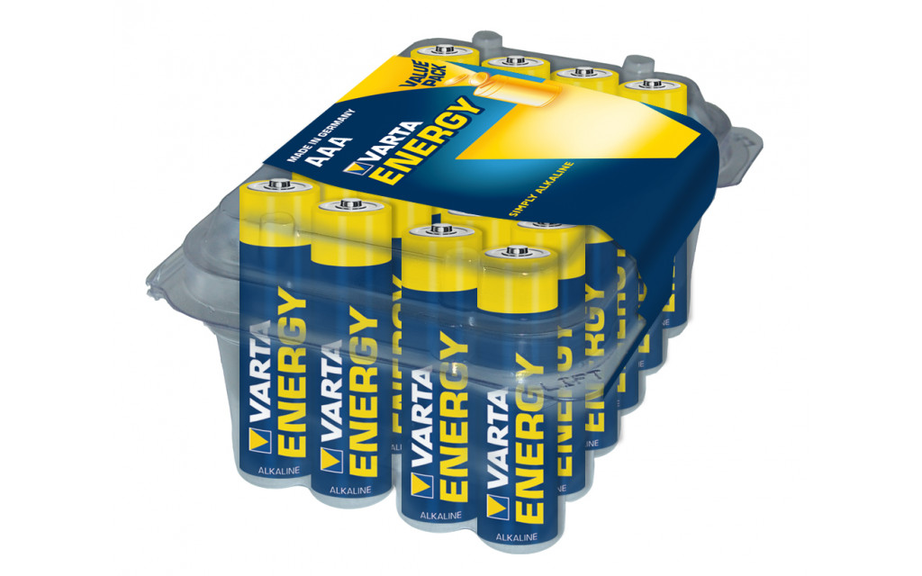 Varta energie batterij aaa/lr03 box 24 stuks