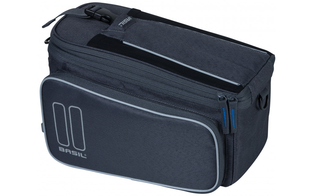 Basil Sport Design - bagagedragertas MIK - 7-15 liter - grijs