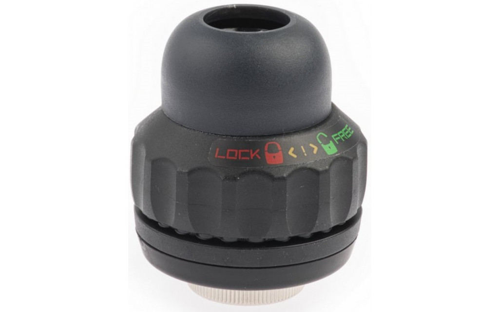 Post moderne balhoofd lock-out stuurslot quill 25.4/26.4/30.2mm zwart