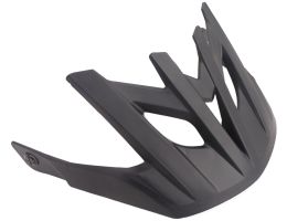 Visor for Edge Cantabria bicycle helmet including bolts - matte black