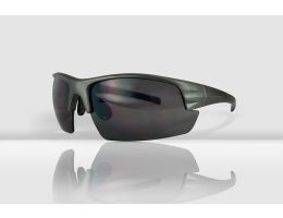 Sonnenbrille Mirage Sport mit 3 Paar Gläsern - Schwarz/grau