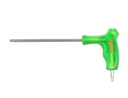 T20 Torx T-Schlüssel aus Vergütungsstahl IceToolz 7T20 mit Kunststoffgriff 