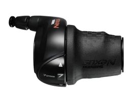 Manette de dérailleur rotatif 7V Shimano Nexus SL-C3000 pour NX40 pour câbles - noir  