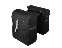 Double Bike Bag Gazelle with MIK-Adapter - black/olive 