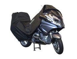 Motorcycle Cover DS Covers ALFA TOPCASE large - black 