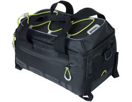 Bicycle bag for rear carrier Basil Miles 7 liters 32 x 19 x 21 cm - black 