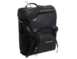 Bicycle bag for rear carrier New Looxs Sports Rear Rider 16 litres 29 x 39 x 15 cm - black 