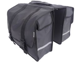 Double bicycle bag Edge Transporter 40 liters 33 x 39 x 15 cm (2x) - black 