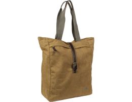 Bicycle bag Greenlands Canvas Shopper 20 liters 42 x 34 x 14 cm - camel brown