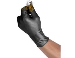 Handschuhe GRIPP-IT Nitrile L - Schachtel mit 50 Stück - Schwarz 