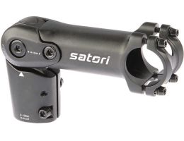 Stuurpen Satori UP2+ verstelbaar  Ø31.8/110mm - mat zwart