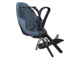 Kindersitz für Vorne Thule Yepp 2 Mini mit Mini SlimFit-Adapter - Aegean Blue 
