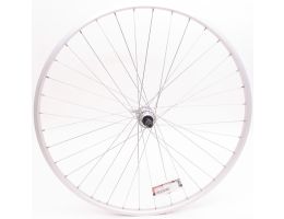 Rear wheel 28" / 622*21 Rodi Parallex rim - freewheel hub with quick release - silver