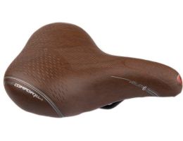 Bicycle saddle Selle Bassano Volare XL - brown