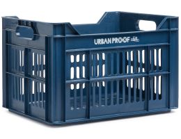 Recycled bicycle crate Urban Proof 30 liters - dark blue