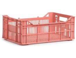 Recycled bicycle crate Urban Proof Helsinki 7 liters - warm pink