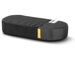 Gerecylede bagagedragerkussen Urban Proof 37,5 x 17 x 7 cm  - zwart/grijs
