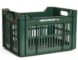 Recycled bicycle crate Urban Proof 30 liters - forest green 