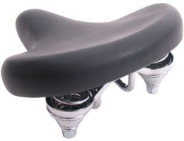 Bicycle saddle for 20-22" children's bicycle - black