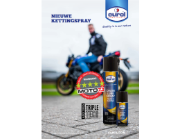 Poster Eurol 'Chain Lube' voor A1 stoepbord - NL